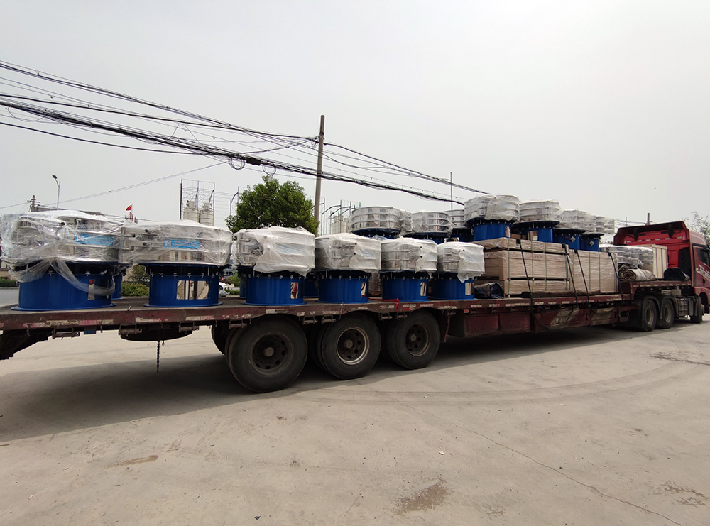 福建某杉超聲波發貨，38臺1200-2s不銹鋼防爆超聲波振動篩