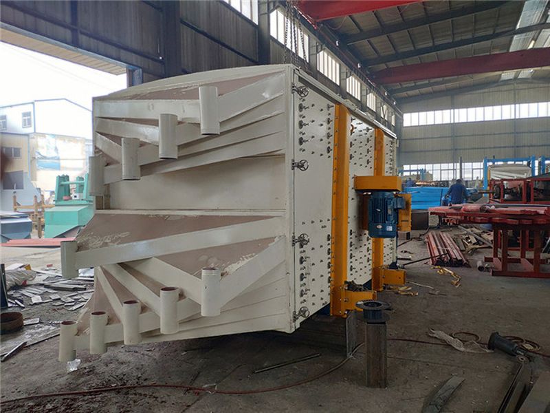 1040雙4方形搖擺篩生產中