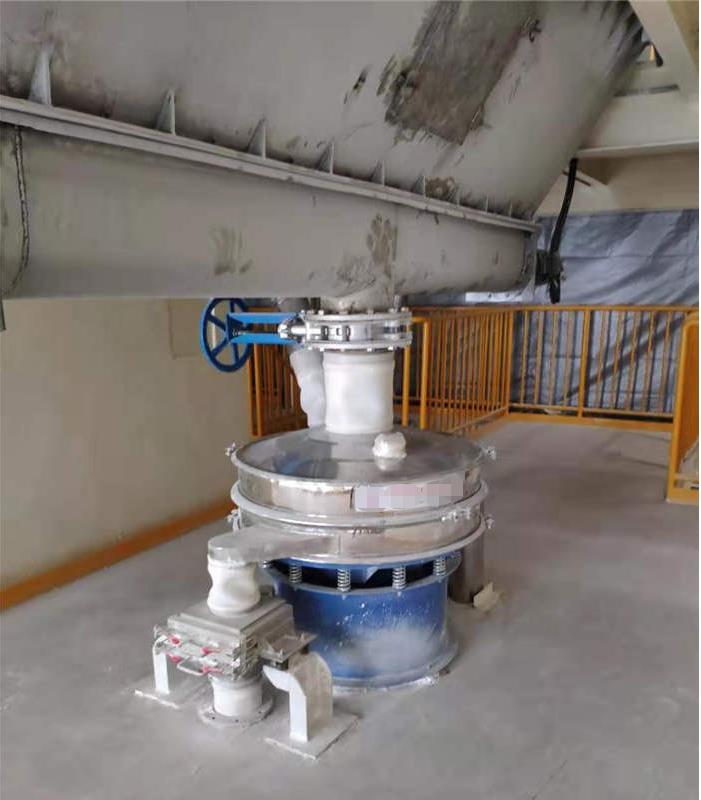 浙江某電池新能源產(chǎn)業(yè)使用我公司旋振篩